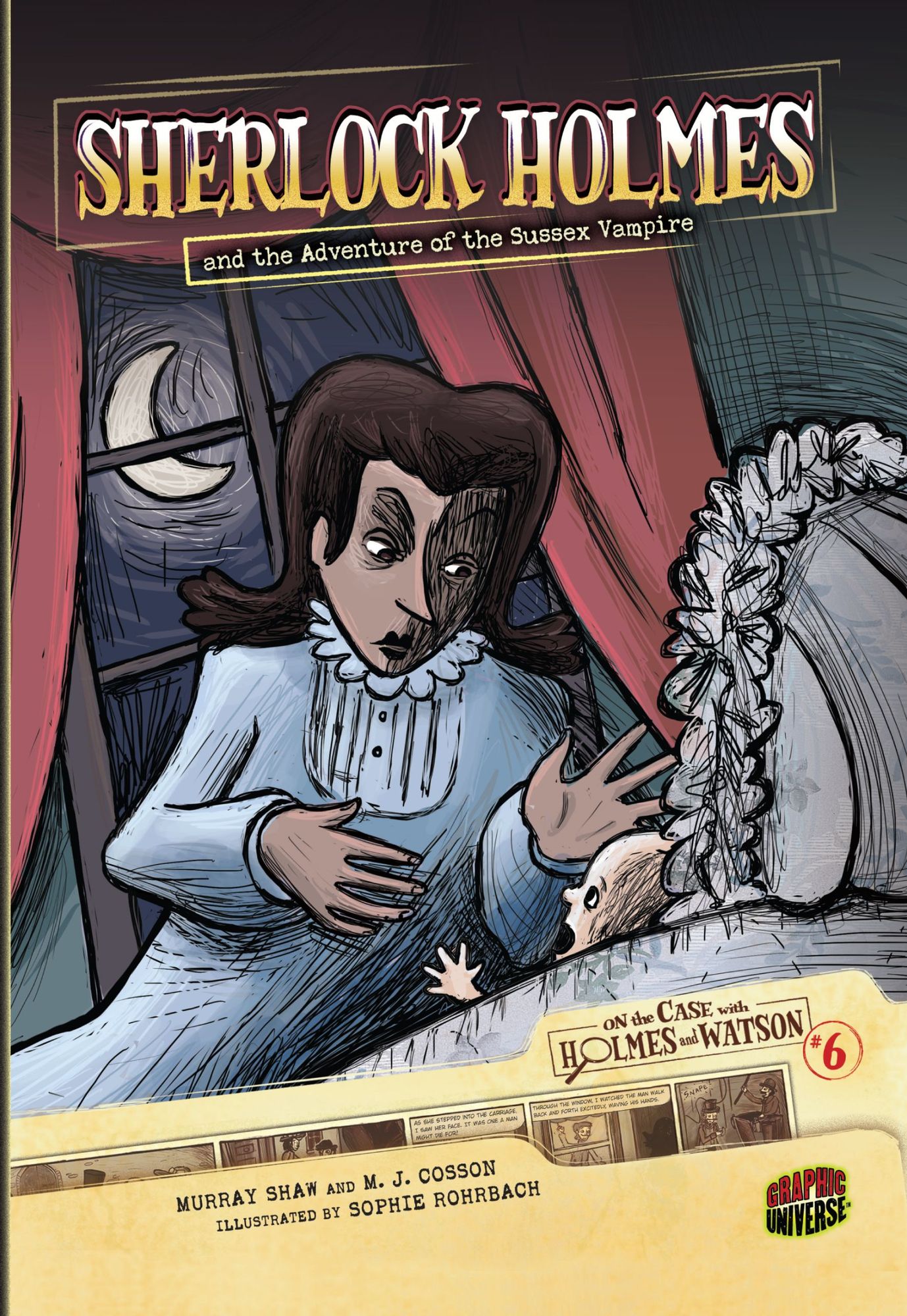 Sherlock Holmes and the Adventure of the Sussex Vampire (On the Case with Holmes and Watson Series #6)