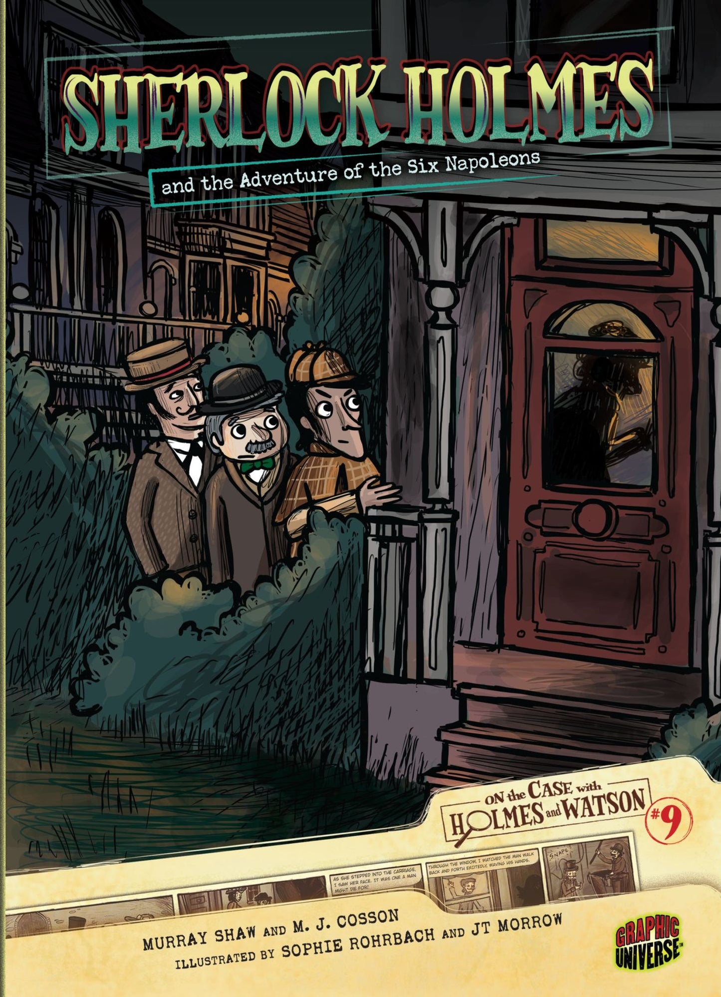 Sherlock Holmes and the Adventure of the Six Napoleons (On the Case with Holmes and Watson Series #9)
