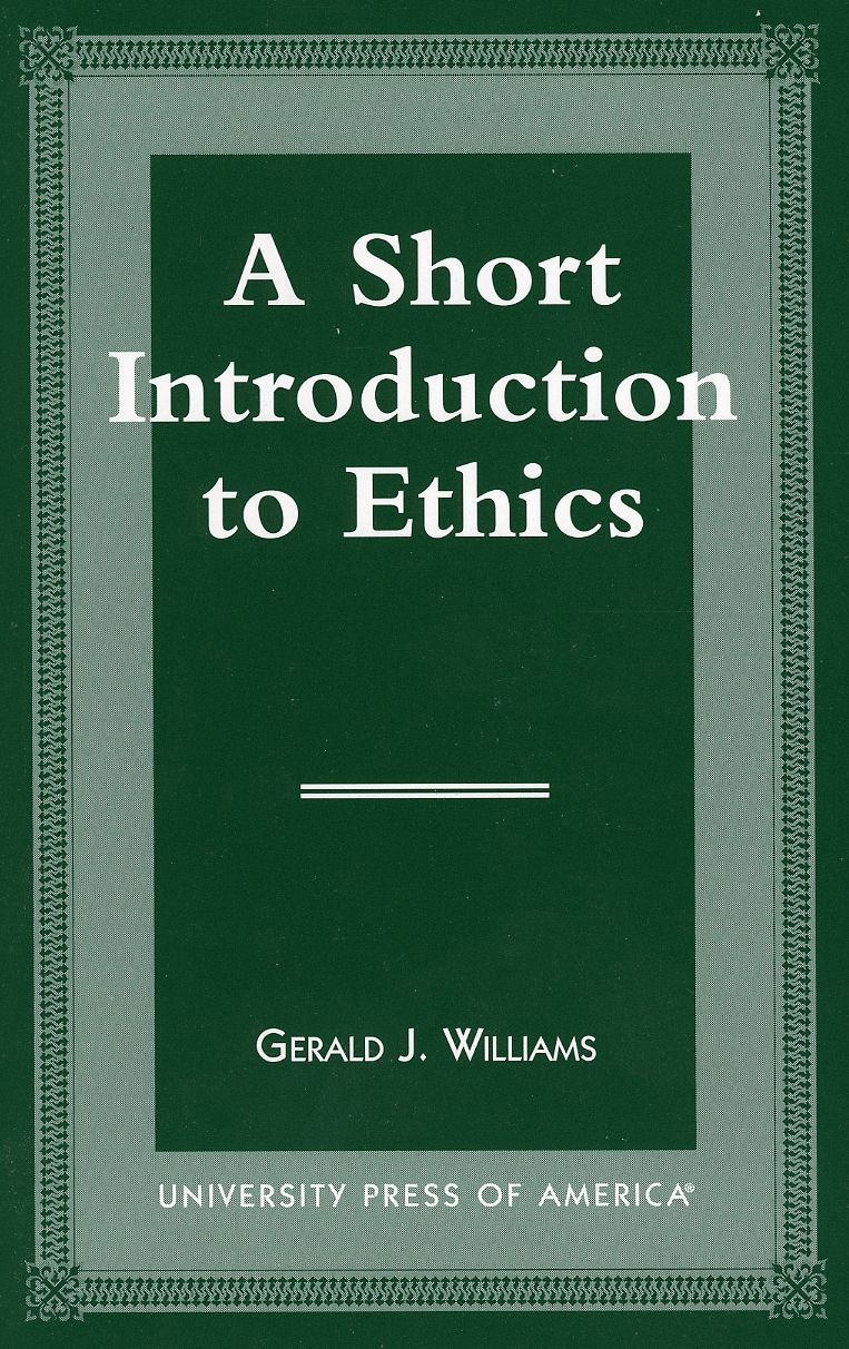 A Short Introduction to Ethics