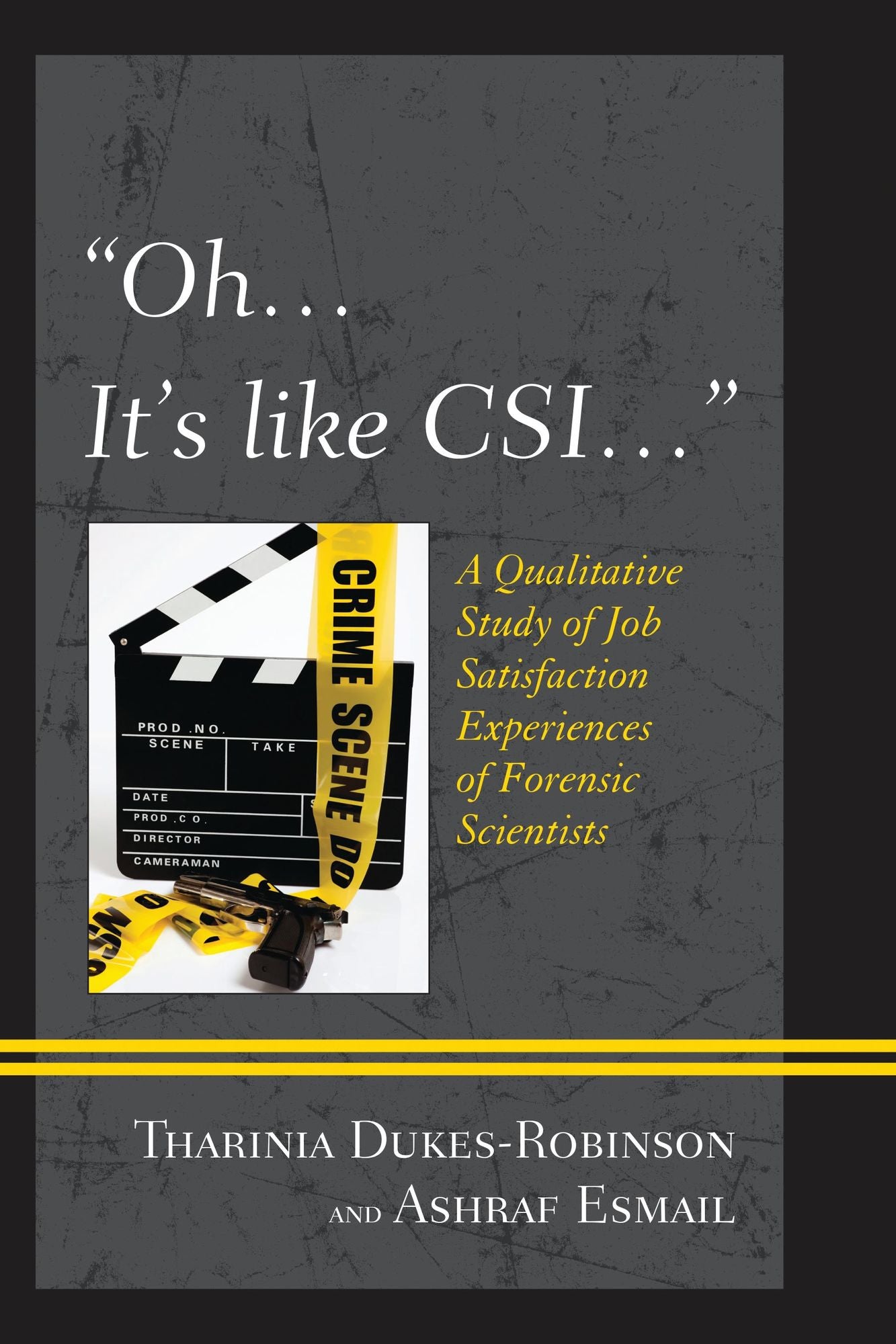 "Oh, it's like CSI...": A Qualitative Study of Job Satisfaction Experiences of Forensic Scientists
