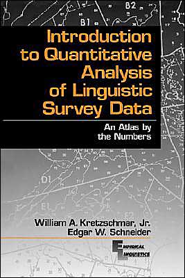 Introduction to Quantitative Analysis of Linguistic Survey Data: An Atlas by the Numbers