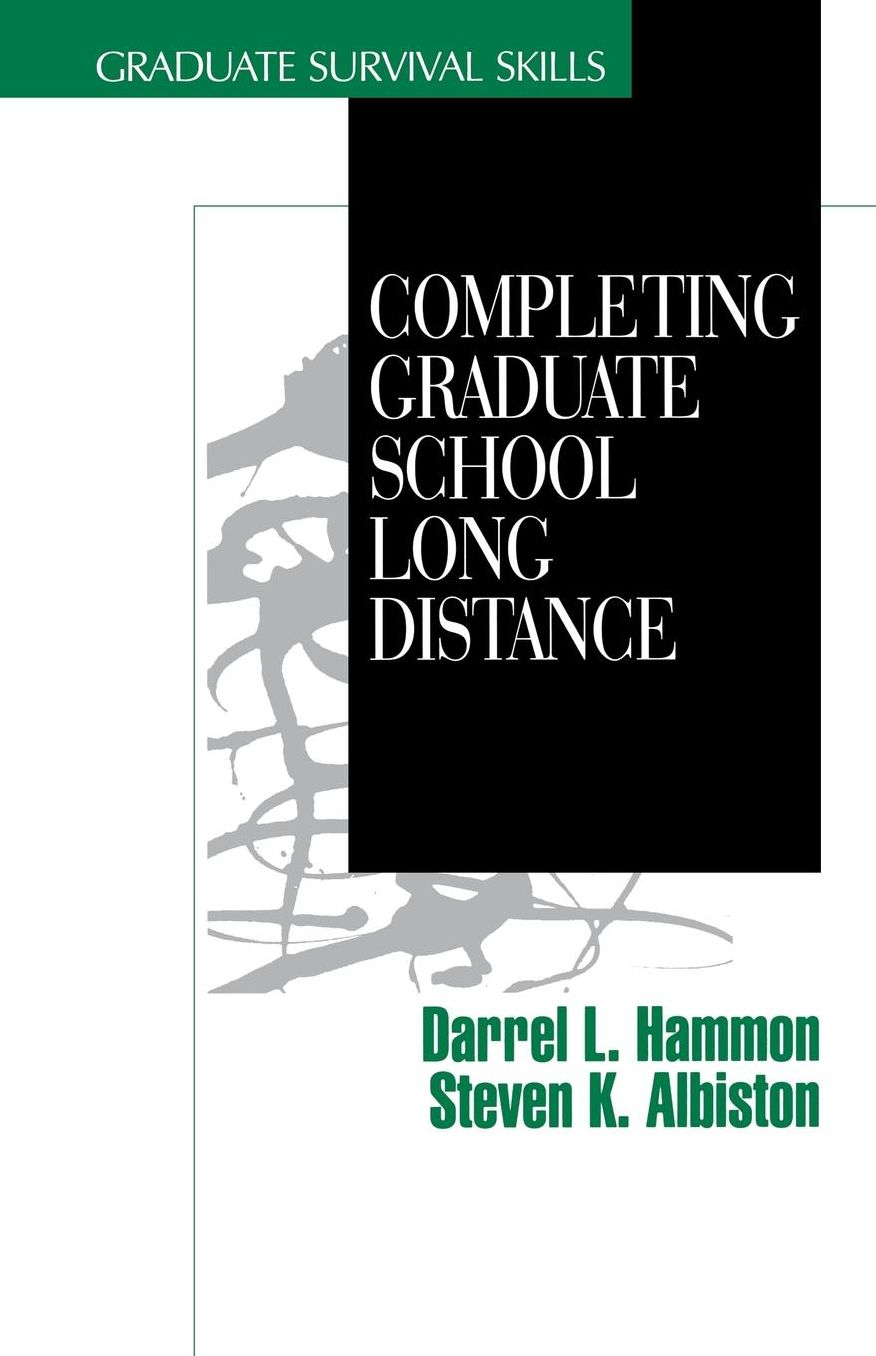 Completing Graduate School Long Distance