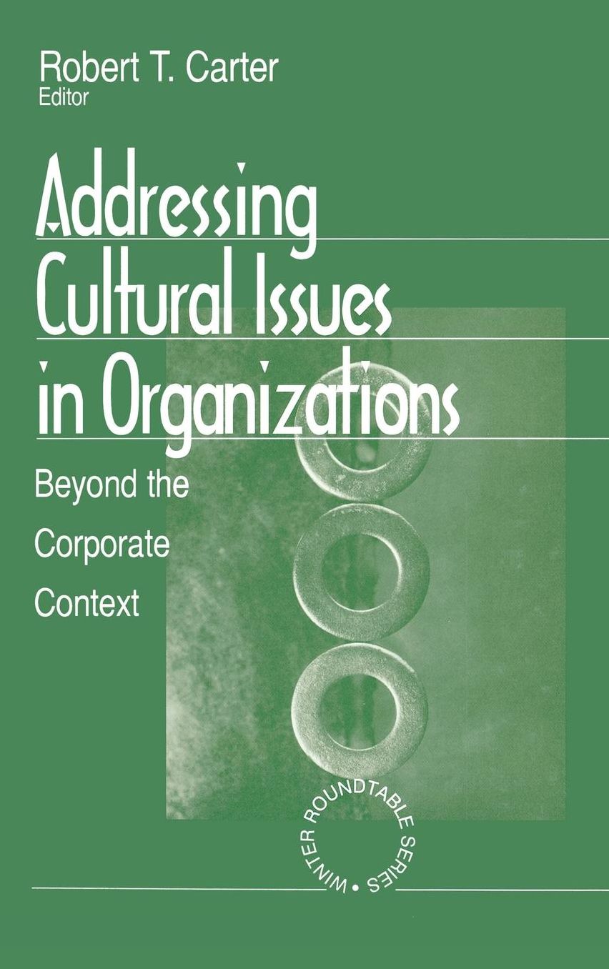 Addressing Cultural Issues in Organizations: Beyond the Corporate Context