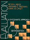 Evaluation: A Systematic Approach