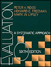 Evaluation: A Systematic Approach