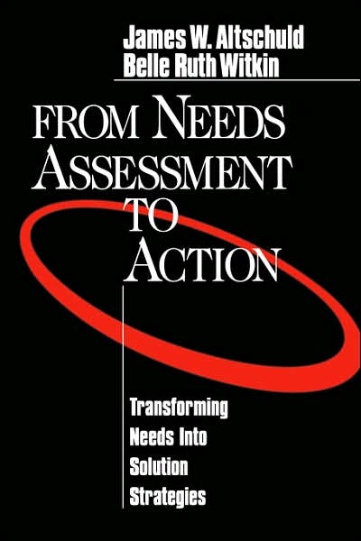 From Needs Assessment to Action: Transforming Needs into Solution Strategies