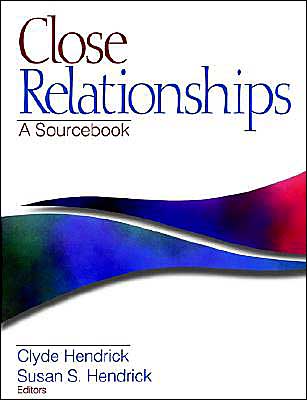 Close Relationships: A Sourcebook