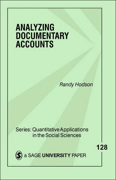 Analyzing Documentary Accounts