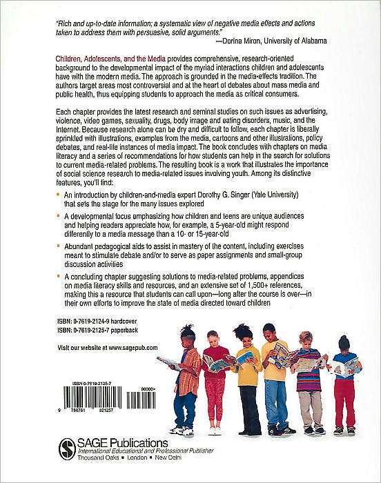 Children, Adolescents, and the Media