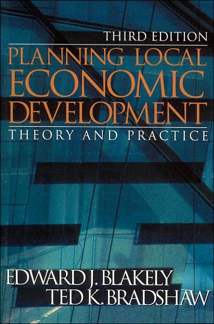 Planning Local Economic Development: Theory and Practice