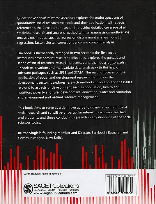 Quantitative Social Research Methods