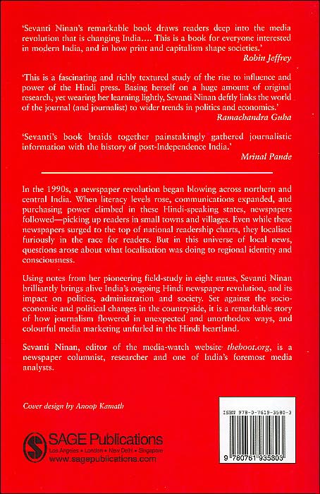 Headlines from the Heartland: Reinventing the Hindi Public Sphere