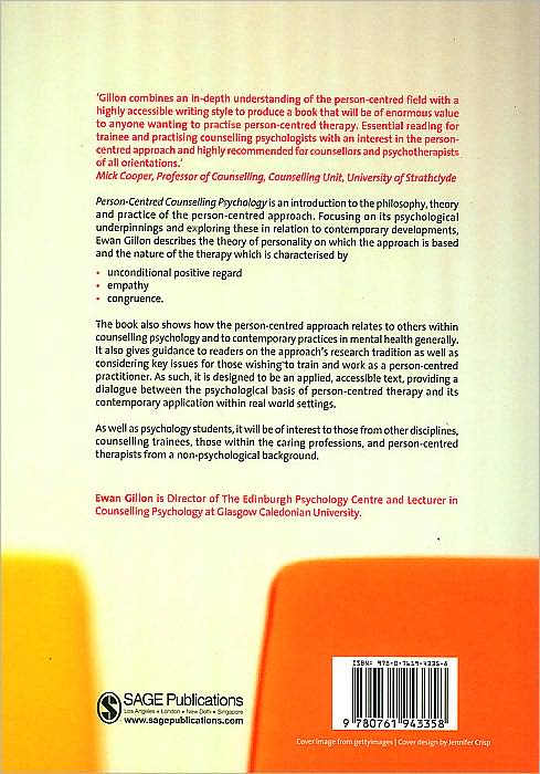 Person-Centred Counselling Psychology: An Introduction