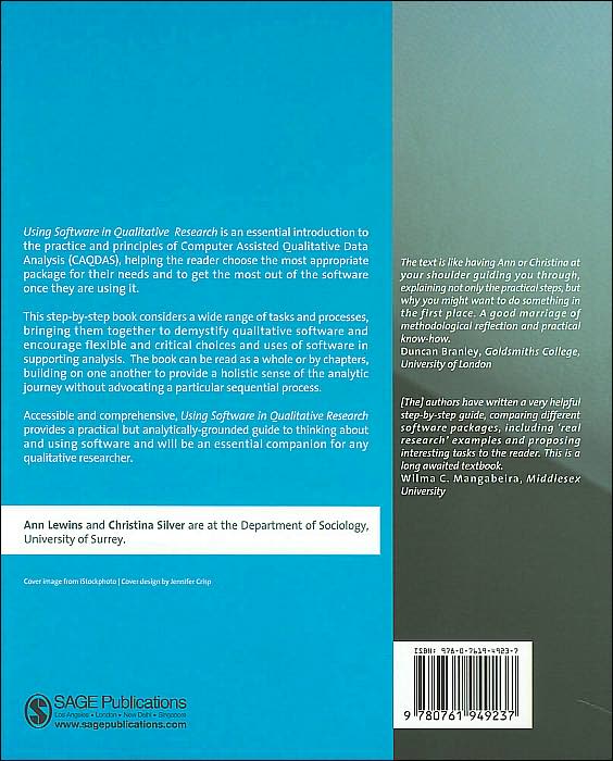 Using Software in Qualitative Research: A Step-by-Step Guide