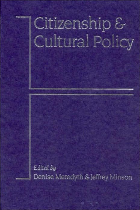 Citizenship and Cultural Policy