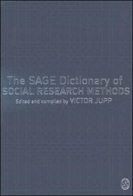 The SAGE Dictionary of Social Research Methods