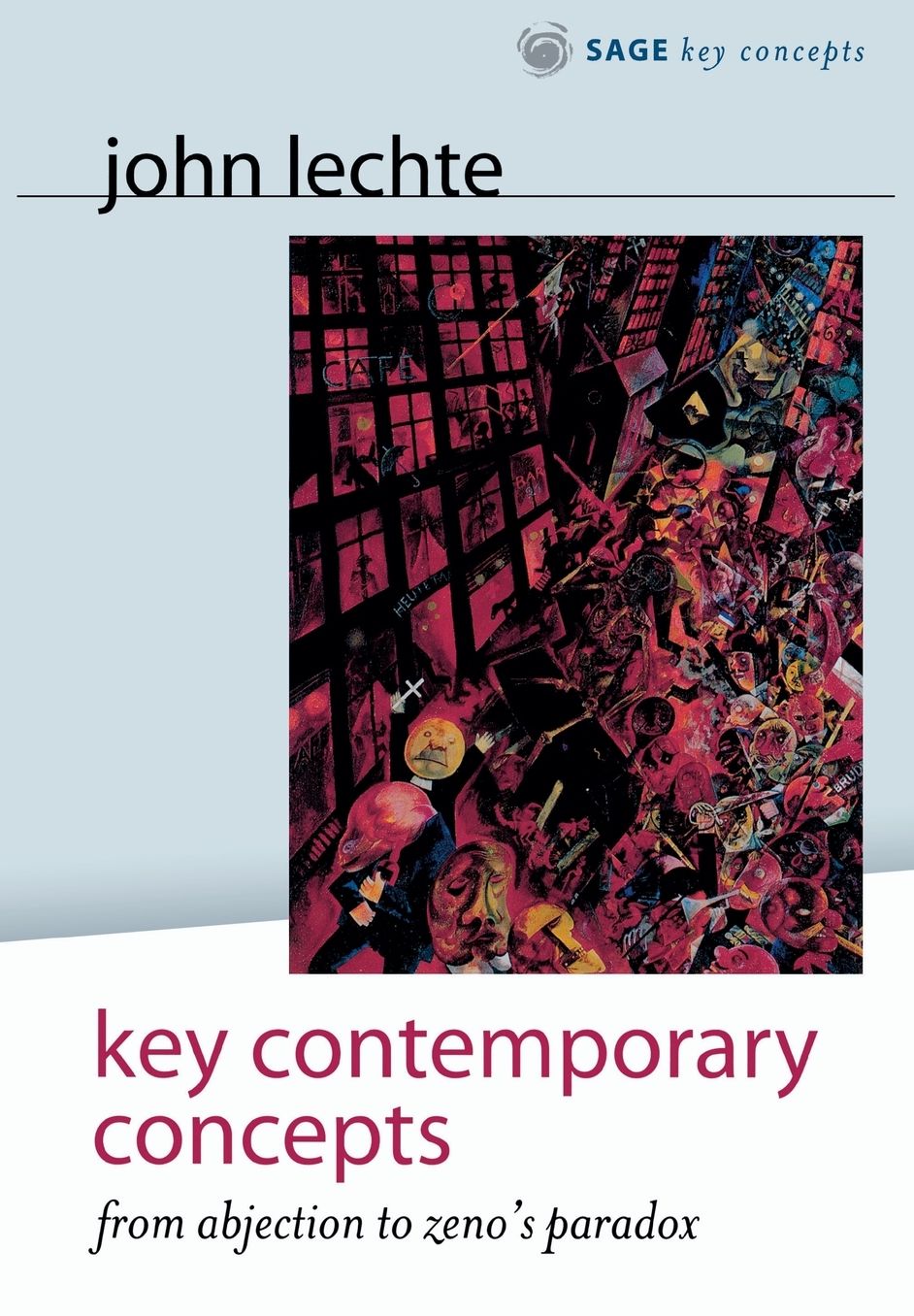 Key Contemporary Concepts: From Abjection to Zeno's Paradox