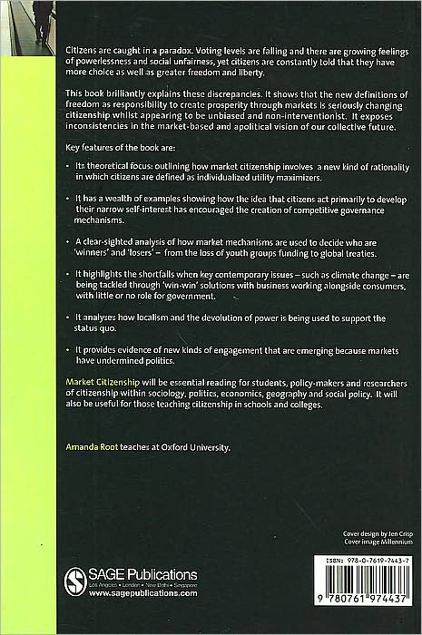 Market Citizenship: Experiments in Democracy and Globalization