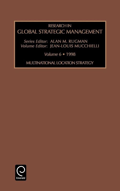 Research in global strategic management, Volume 6