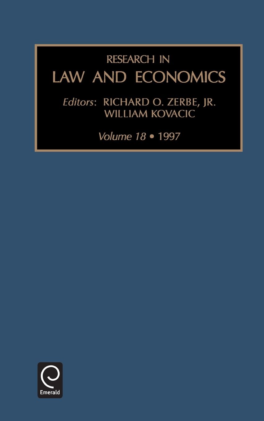 Research in Law and Economics, Volume 18