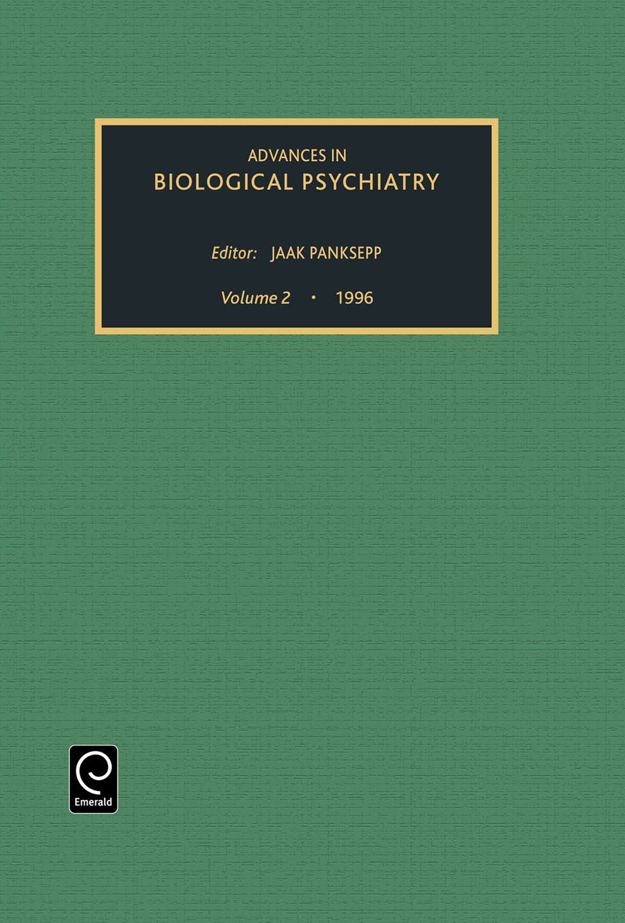 Advances in Biological Psychiatry, Volume 2