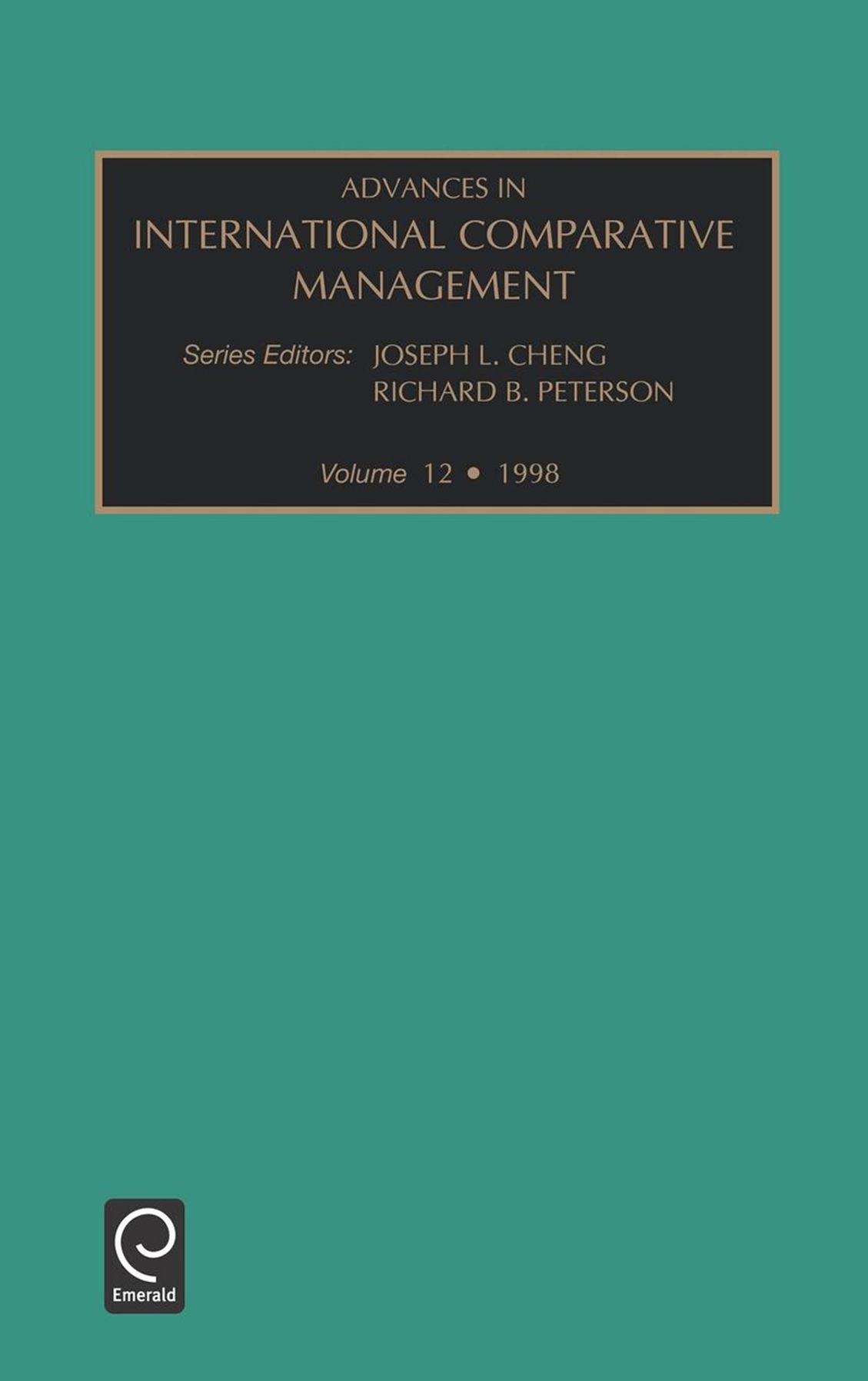 Advances in International Comparative Management, Volume 12