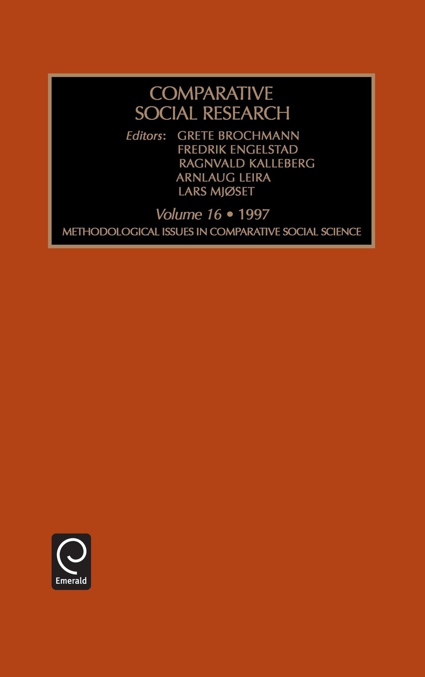 Comparative Social Research, Volume 16