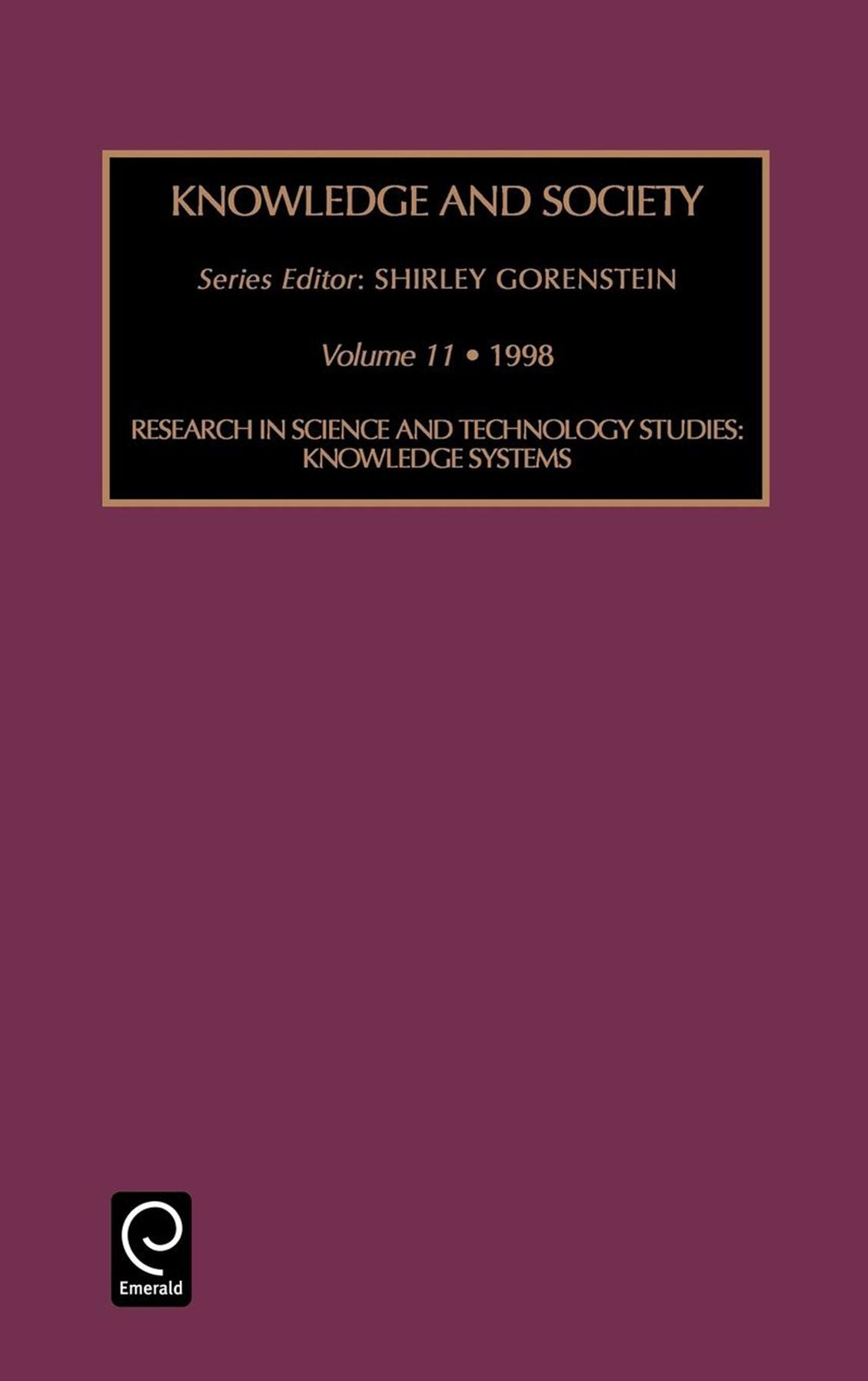 Research in Science and Technology Studies: Knowledge Systems