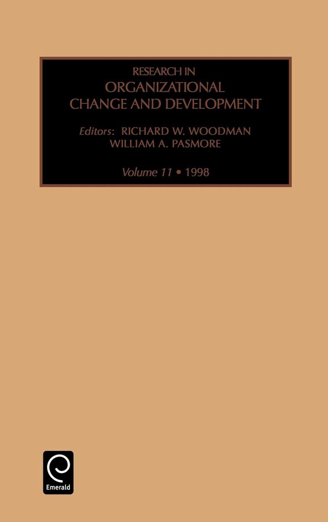 Research in Organizational Change and Development, Volume 11