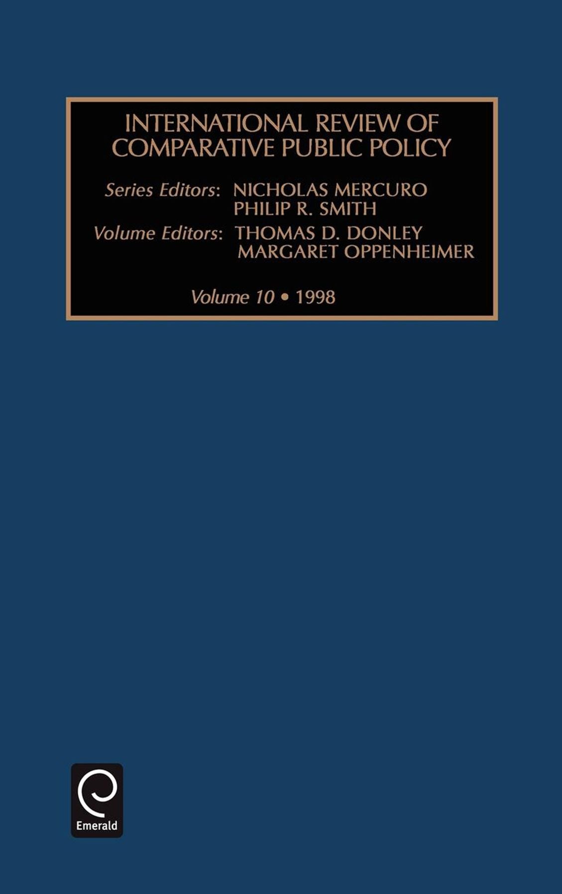 Labor Markets in Transition: International, Volume 10