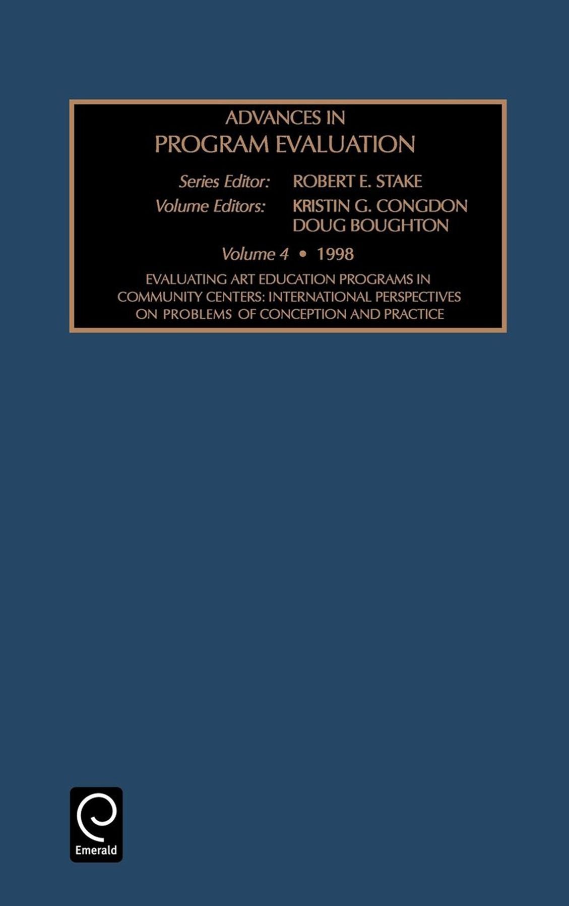Evaluating Art Education Programs in Community Centers: International Perspectives on Problems of Conception and Practice