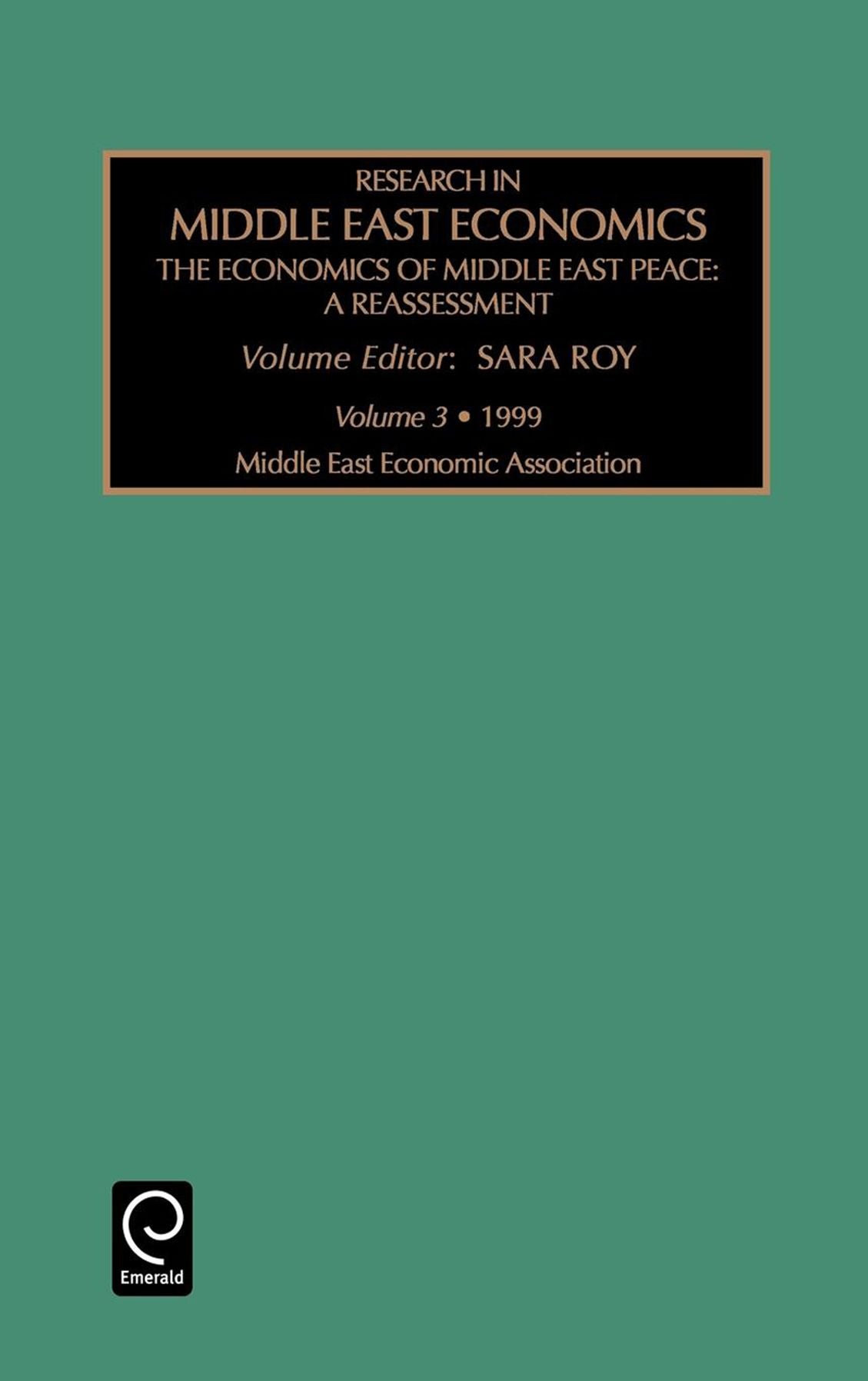 The Economics of Middle East Peace: A Reassessment