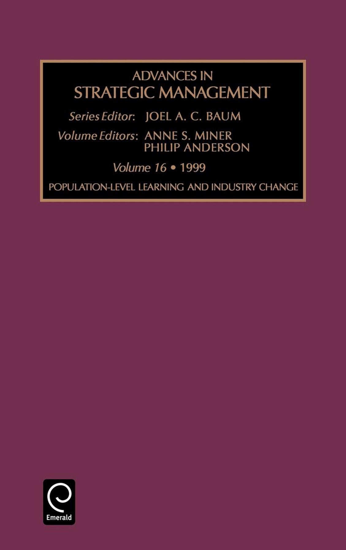 Population-Level Learning and Industry Change