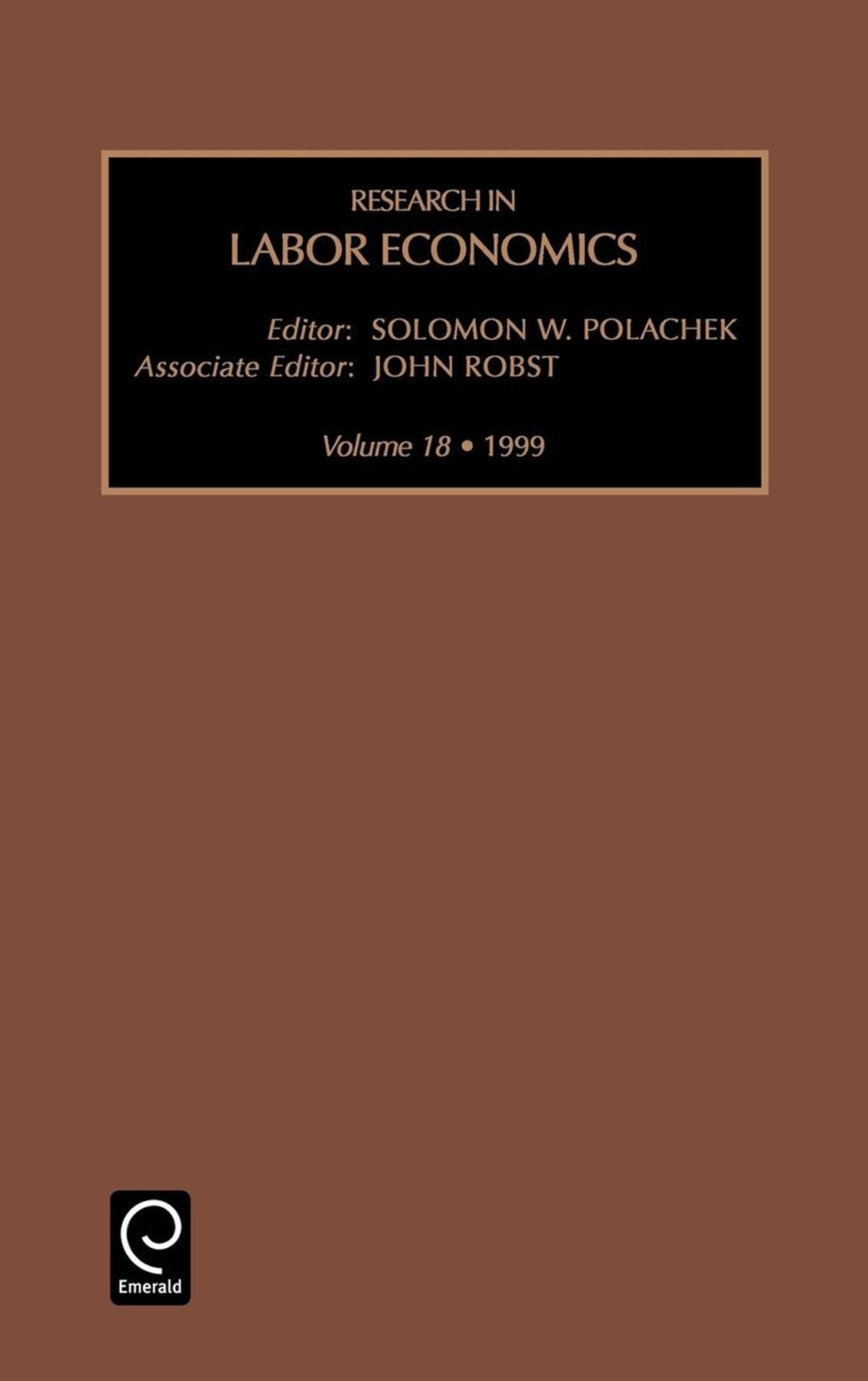 Research in Labor Economics, Volume 18
