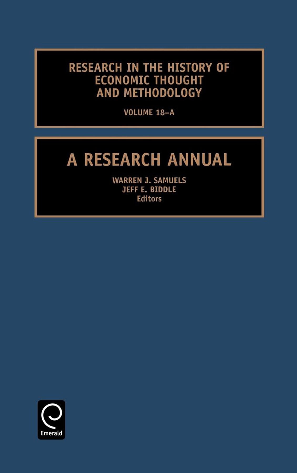 A Research Annual, Volume 18A