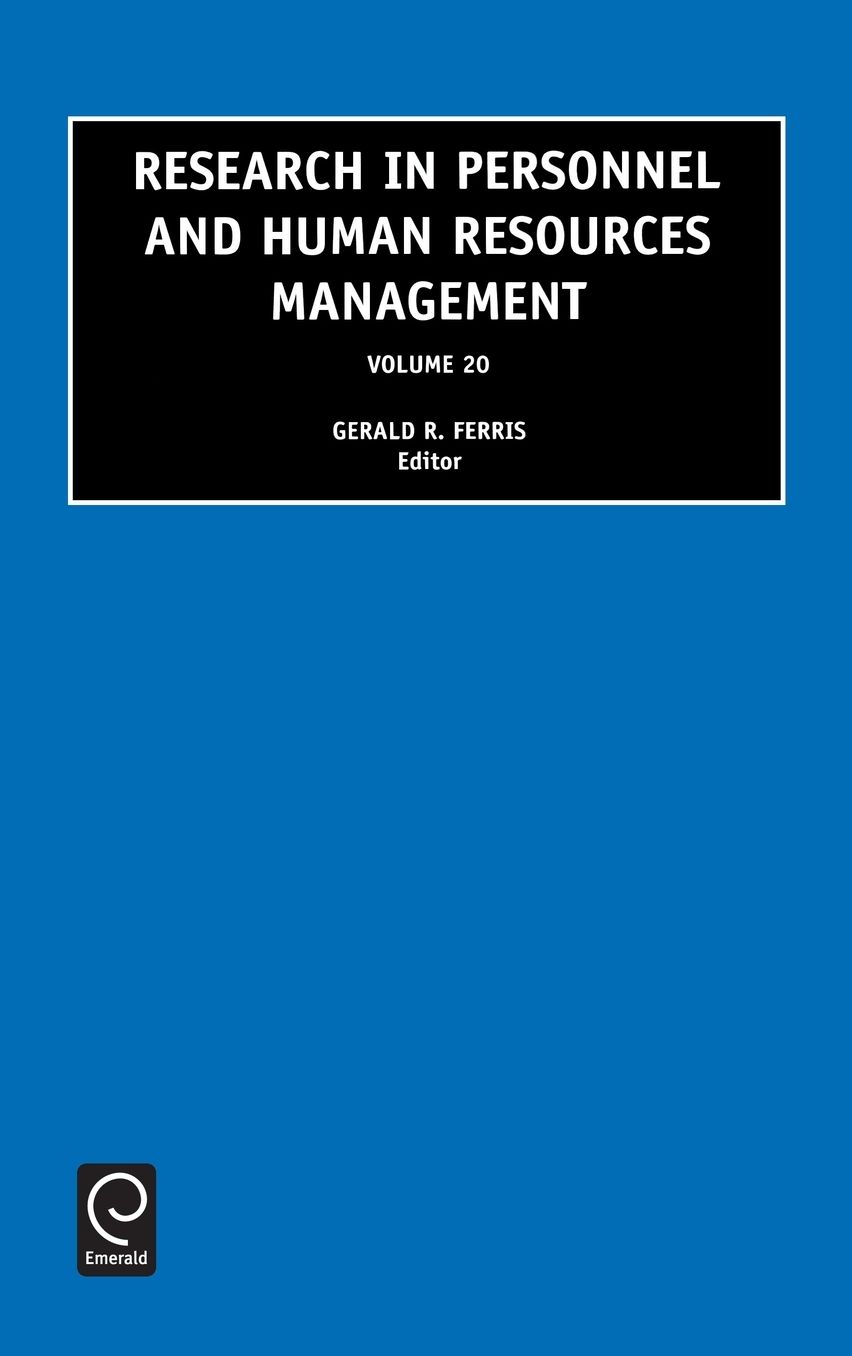 Research in Personnel and Human Resources Management, Volume 20
