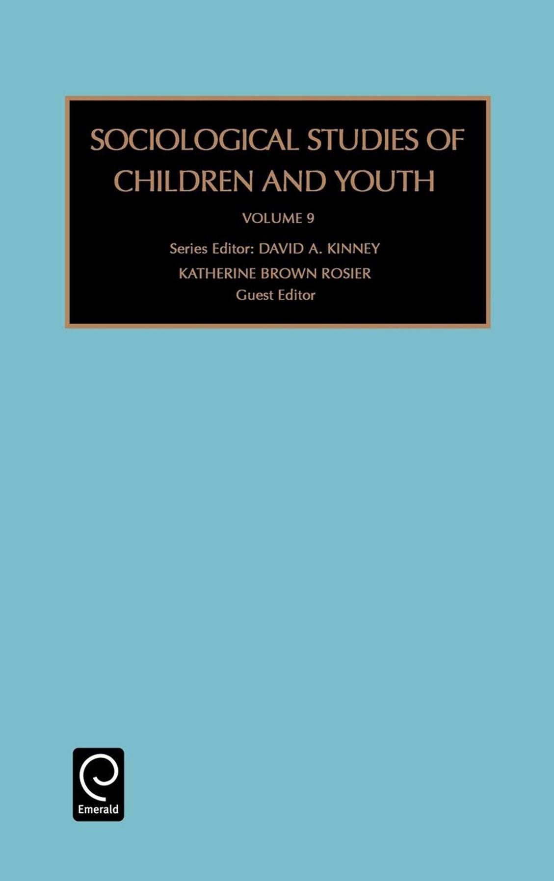 Sociological Studies of Children and Youth