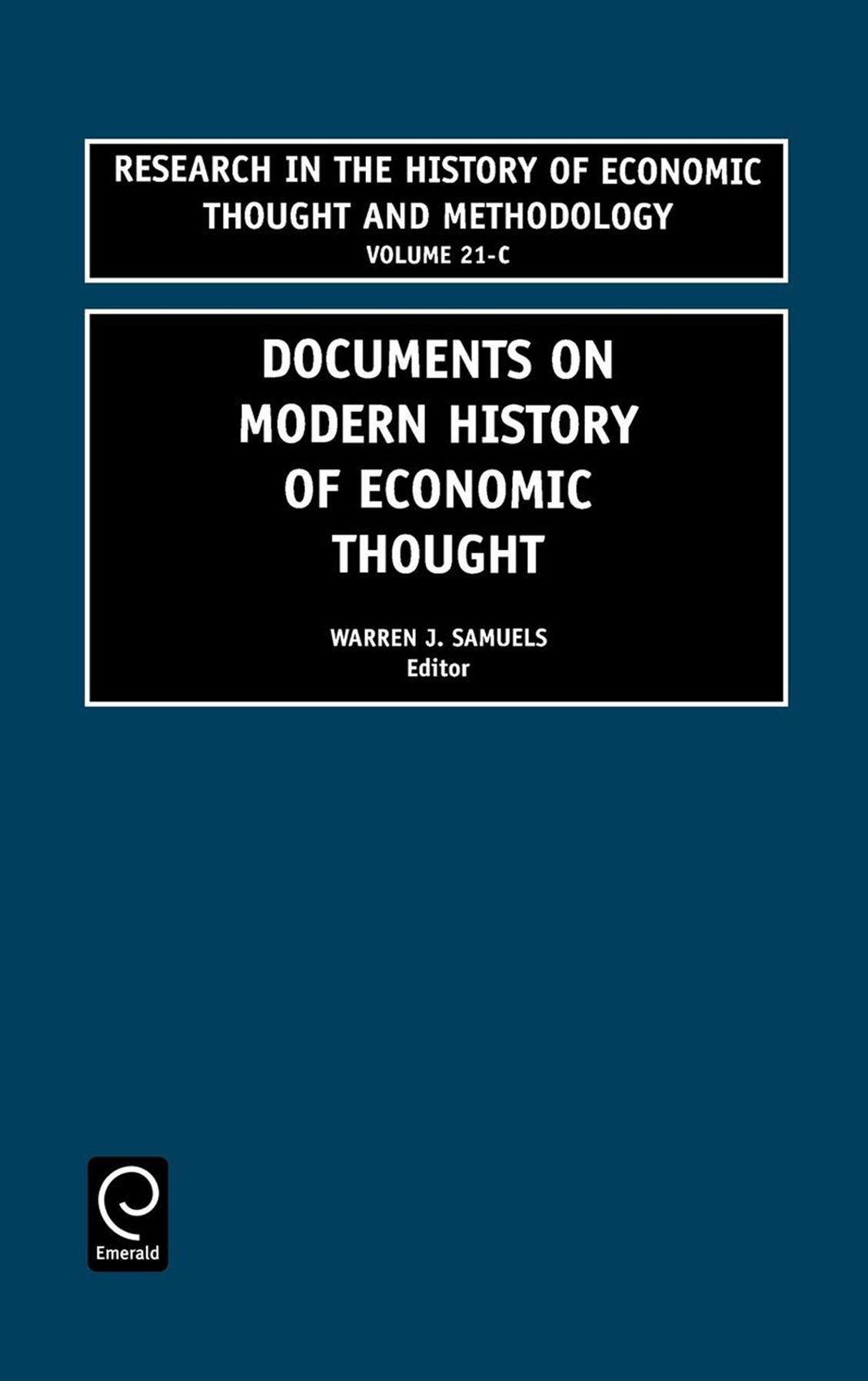 Documents Modern History Economic Thought