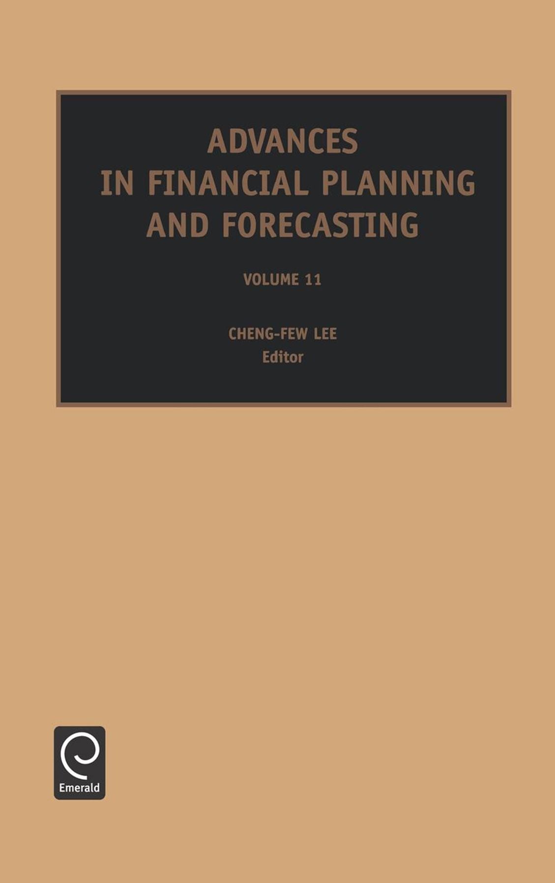 Advances in Financial Planning and Forecasting, Volume 11