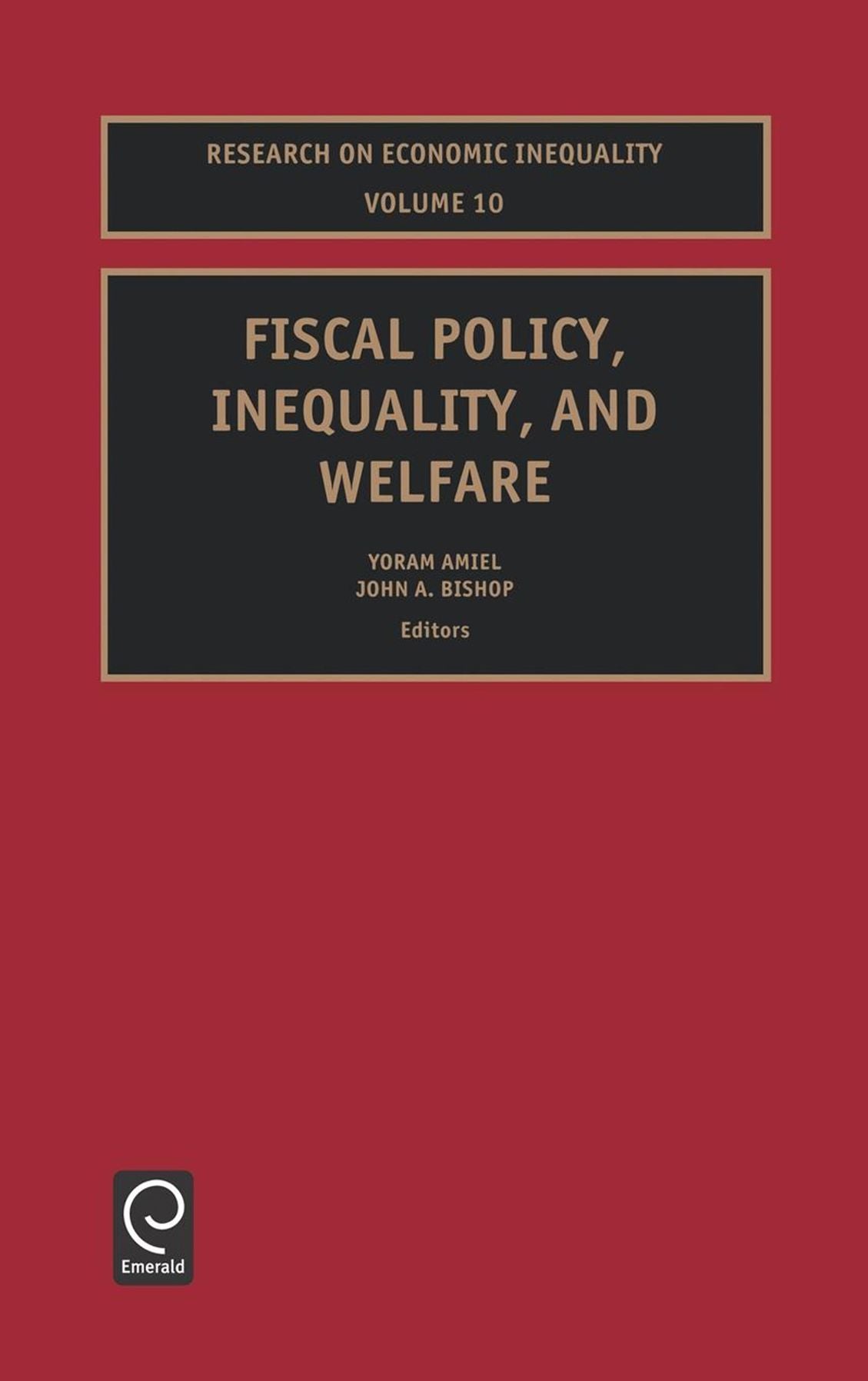 Fiscal Policy, Inequality and Welfare