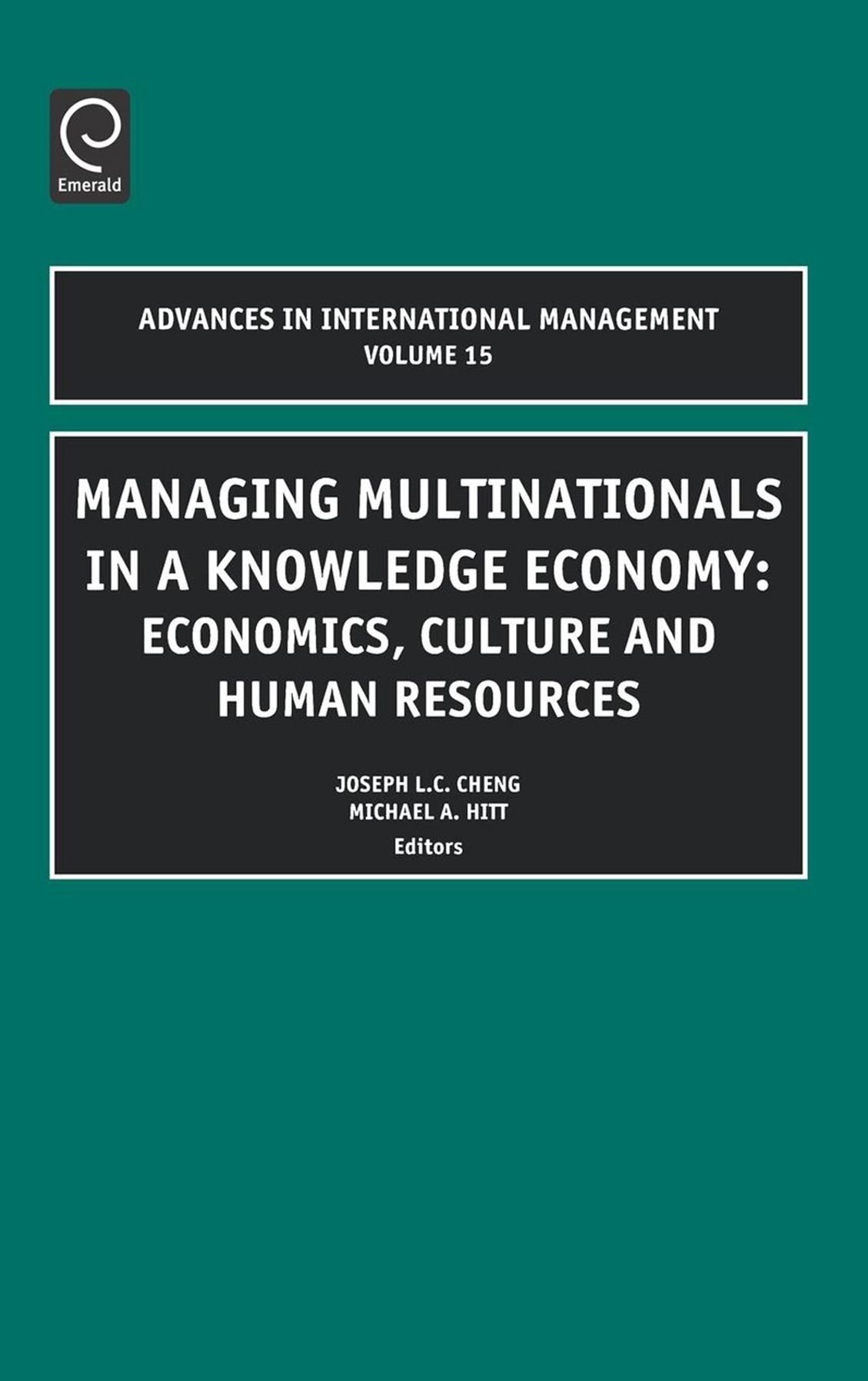 Managing Multinationals in a Knowledge Economy
