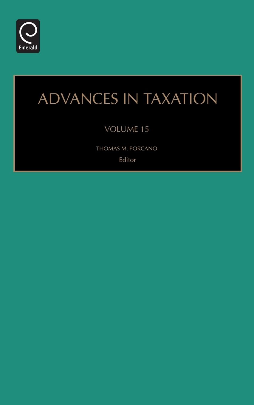 Advances in Taxation, Volume 15