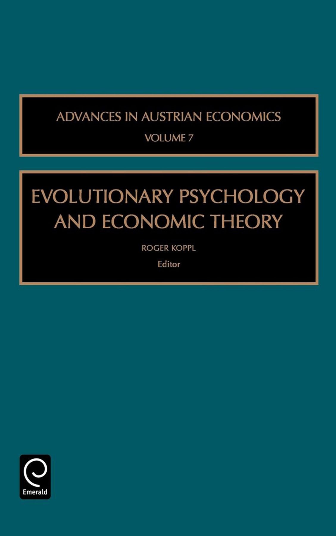 Evolutionary Psychology and Economic Theory