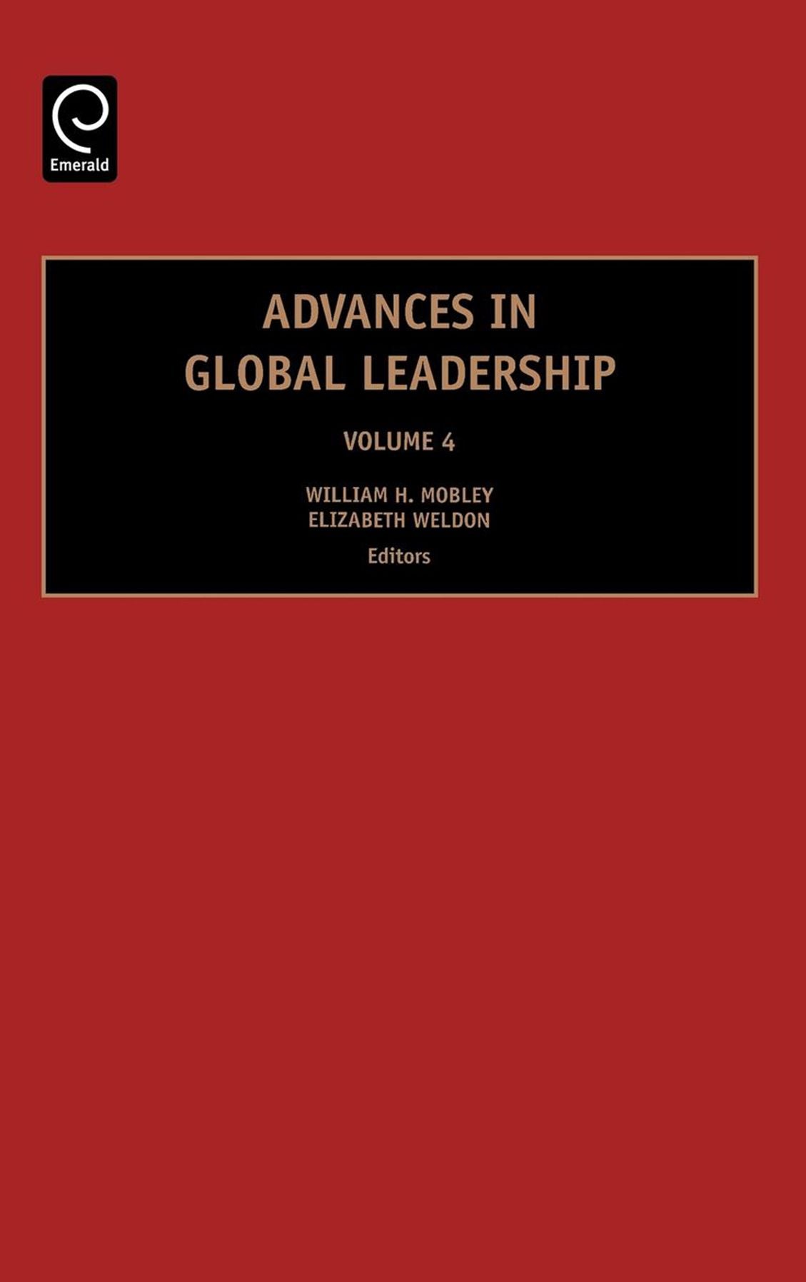Advances in Global Leadership, Volume 4