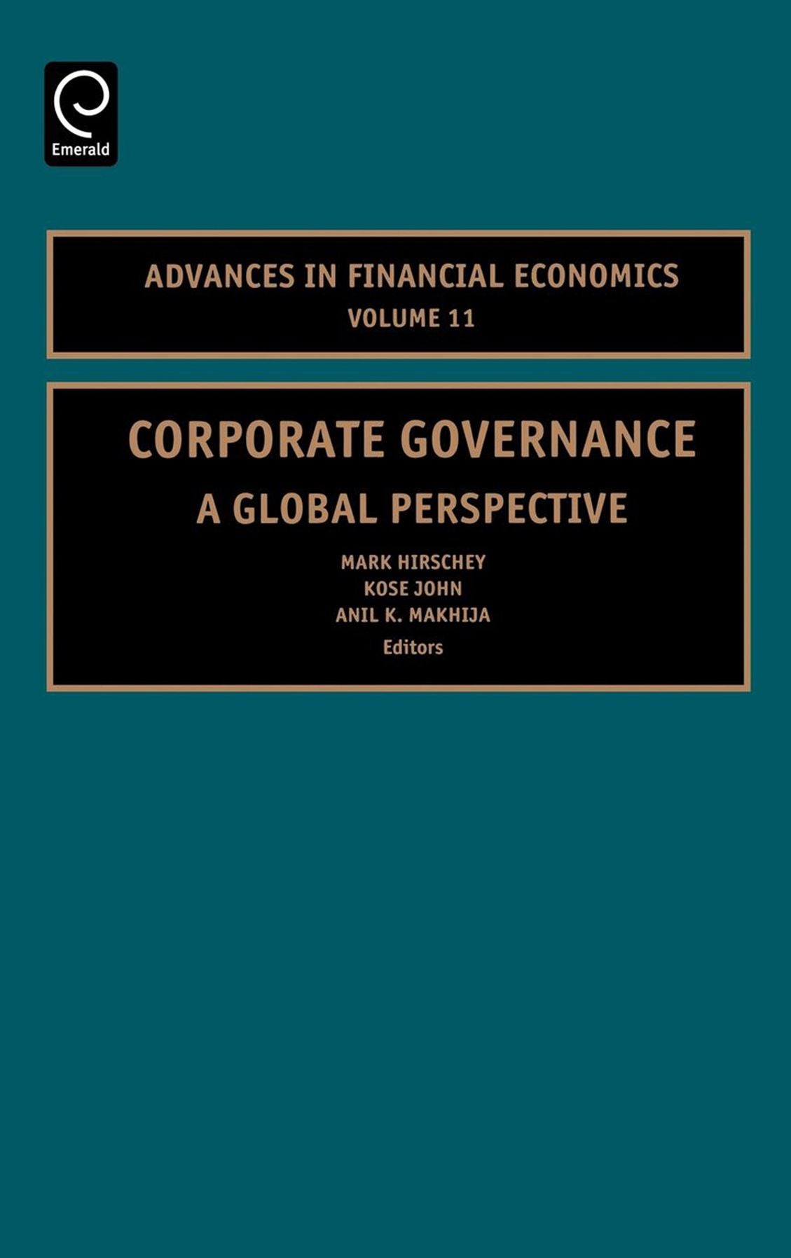 Corporate Governance: A Global Perspective