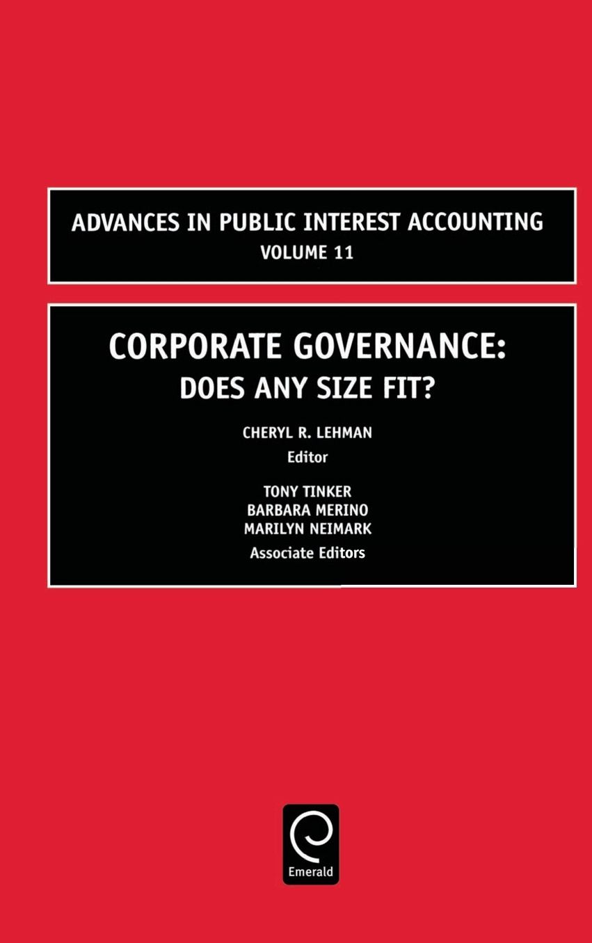 Corporate Governance: Does Any Size Fit?