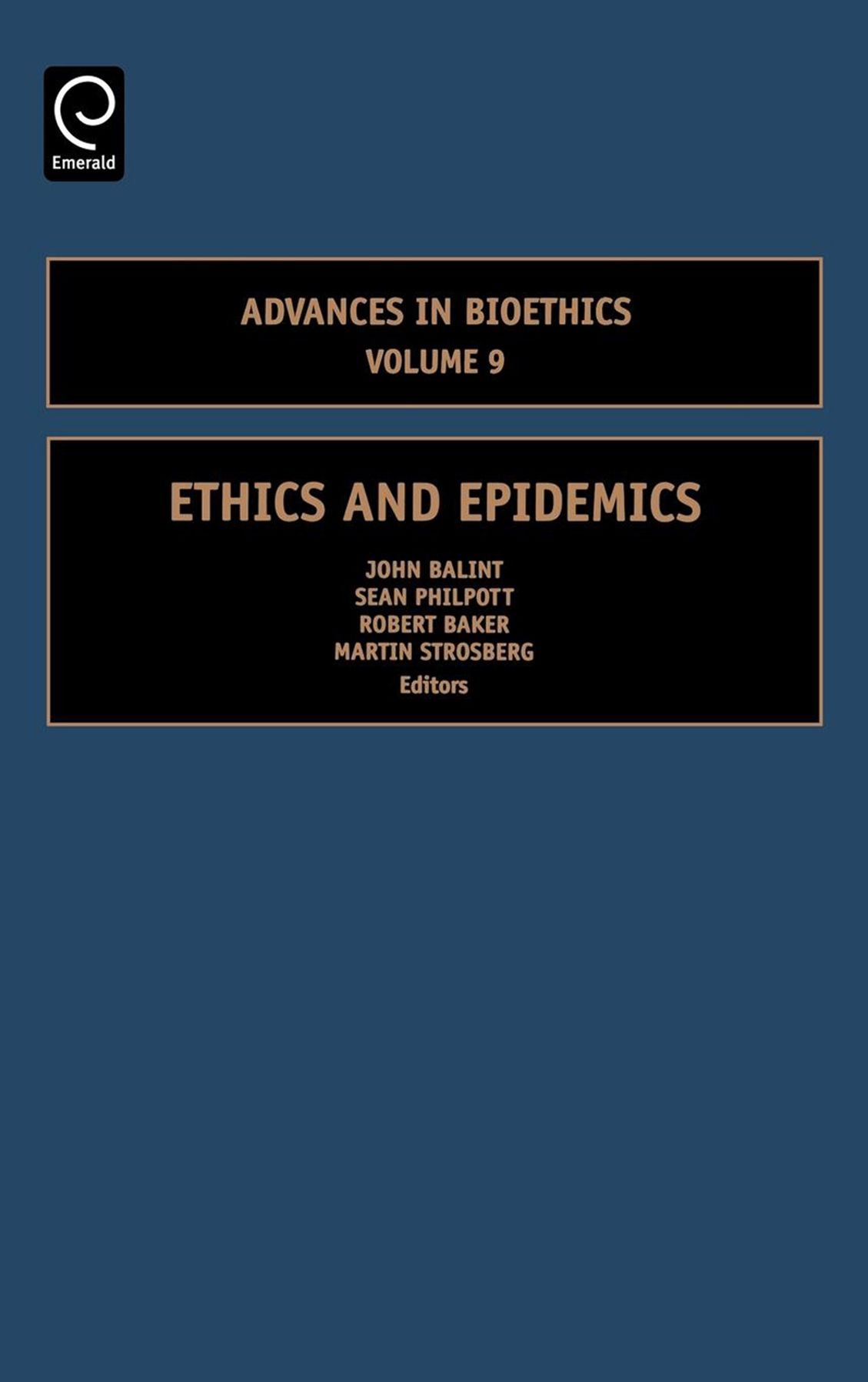 Ethics and Epidemics