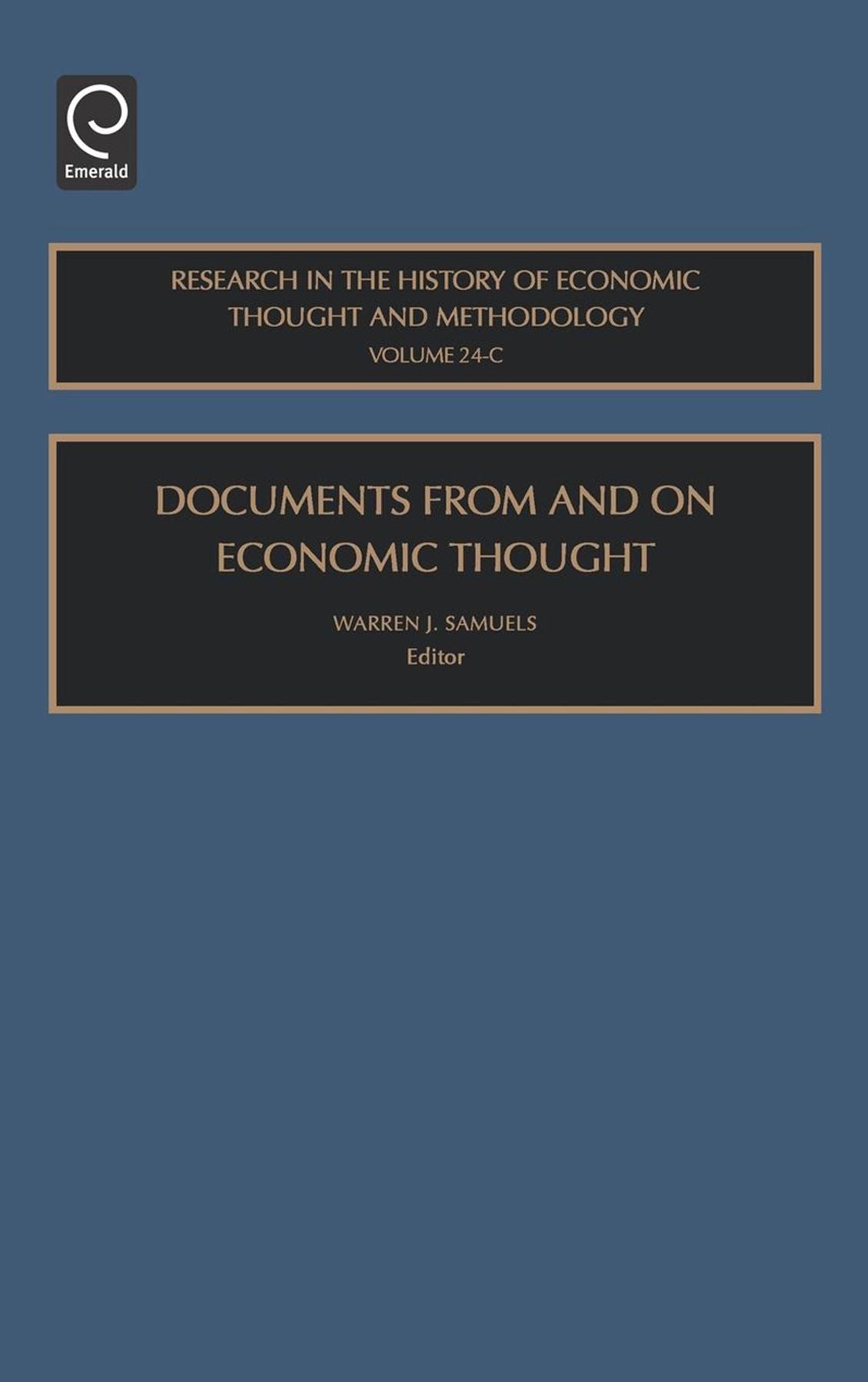 Documents From and On Economic Thought, 24 C
