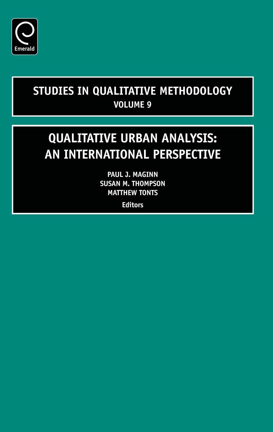 Qualitative Urban Analysis: An International Perspective