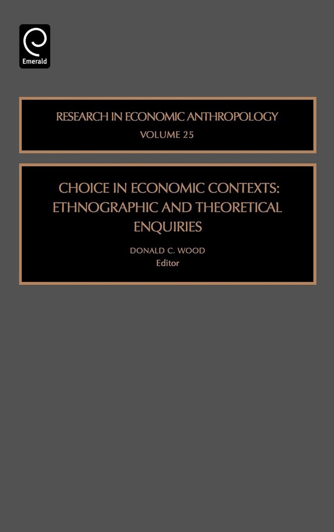 Choice in Economic Contexts